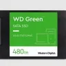 SSD жесткий диск SATA2.5" 480GB SLC GREEN WDS480G3G0A WDC