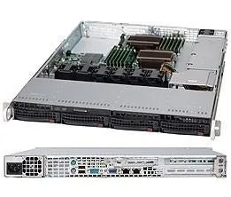 Корпус для сервера 1U 600W BLACK CSE-815TQ-600WB SUPERMICRO