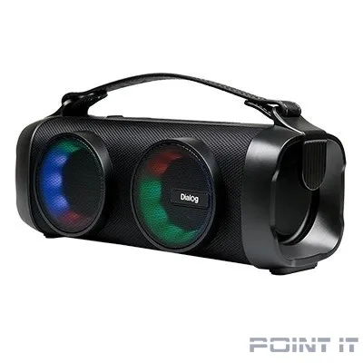 Dialog Progressive AP-12 - акустическая колонка-труба, 1.0, 15W RMS, Bluetooth, FM+USB reader, LED