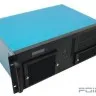Procase Корпус 4U Rack server case, черный, панель управления, без блока питания, глубина 300мм, MB 12"x9.6"