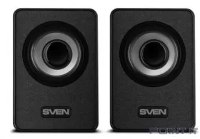 SVEN 135, чёрный, USB, акустическая система 2.0,  мощность 2x3 Вт(RMS)