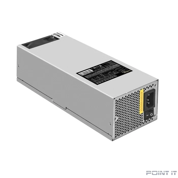 Exegate EX292186RUS Серверный БП 400W ExeGate ServerPRO-2U-400ADS (2U, APFC, КПД 85% (80 PLUS Bronze), 6cm ball bearing fan, 24pin, 2x8pin, 5xSATA, 3xIDE)