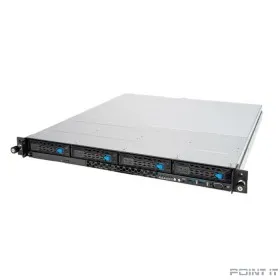 Asus 90SF01Y1-M000E0 RS300-E11-RS4 ; 1U, 1 x Socket LGA 1200; 4 x 3.5&quot;/2.5&quot; HS HDD Bays, up to (2*SATA/SAS/NVMe + 2*SATA/SAS); 4 x DDR4 ECC and non-ECC UDIMM; 3 slots: 1 x PCI-E x 16 + 1 x PCI-E 