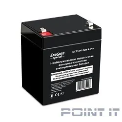 Exegate ES252439RUS Аккумуляторная батарея  Exegate Special EXS1245, 12В 4.5Ач, клеммы F2