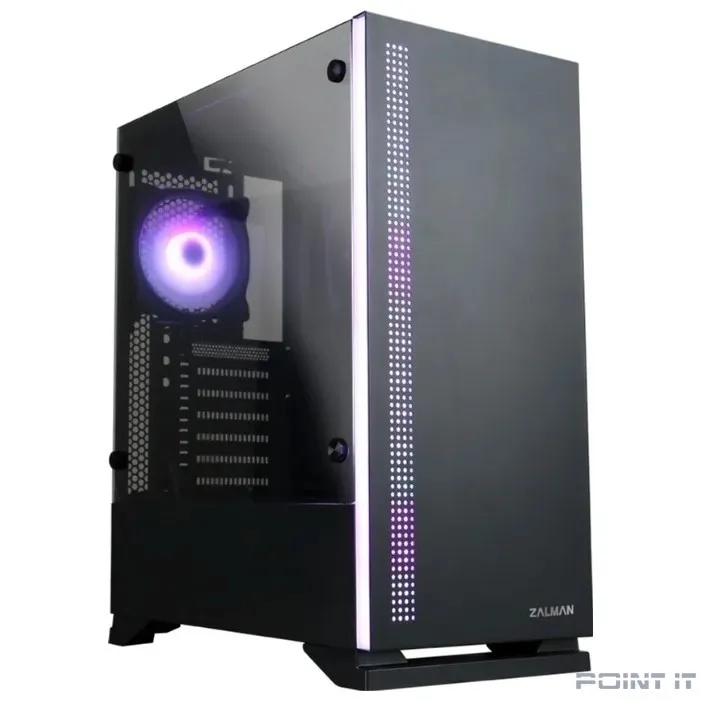 Корпус MIDITOWER ATX W/O PSU S5 BLACK ZALMAN