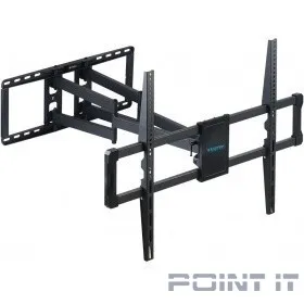 Kromax ATLANTIS-75 черный 40-90&quot;, настенный, поворотно-выдвижной и наклонный