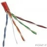 5bites Кабель US5505-100A-RD UTP / SOLID / 5E / 24AWG / CCA / PVC / RED / 100M