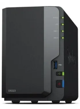 СХД настольное исполнение 2BAY NO HDD DS223 SYNOLOGY
