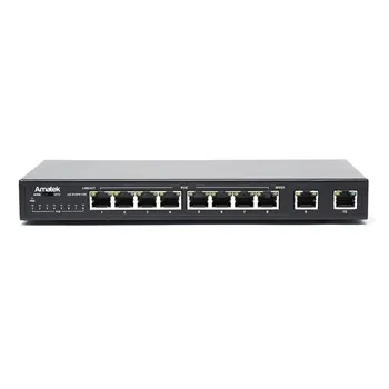 AN-S10P8G-120 - 10-портовый 1000 Мбит/с коммутатор с HiPoE до 120Вт