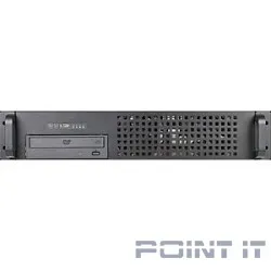 Procase EM239-B-0 черный {2U глубина 390мм, внешн 1x5.25, внутр 4xHDD, MB 9.6&quot;x9.6&quot;, без Б/П PS2} {замена EM238F-B-0}