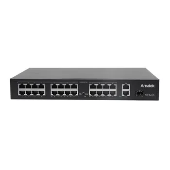 AN-S26P24 - 27-портовый 100/1000 Мбит/с L2 коммутатор с PoE+ до 300Вт