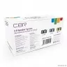 CBR CMS 90 Yellow, Акустическая система 2.0, питание USB, 2х3 Вт (6 Вт RMS), материал корпуса пластик, 3.5 мм линейный стереовход, регул. громк., длина кабеля 1 м, цвет жёлтый