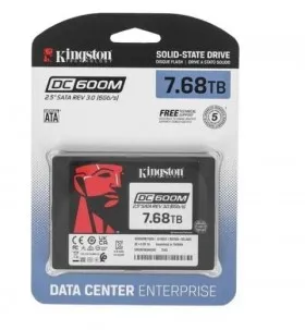 SSD жесткий диск SATA2.5&quot; 7.68TB SEDC600M/7680G KINGSTON