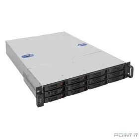 Exegate EX296238RUS Серверная платформа ExeGate Pro 2U660-HS12 &lt;RM 19&quot;, высота 2U, глубина 660, Redundant БП Chicony 2x550W, 12xHotSwap&gt;