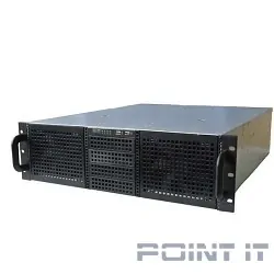 Procase EB306-B-0 черный {3U глубина 550мм, MB 12&quot;x10.5&quot;, без Б/П}