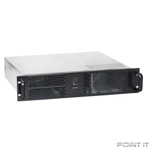 Exegate EX284979RUS Серверный корпус ExeGate Pro 2U650-08 <RM 19", высота 2U, глубина 650, БП 700ADS, 2*USB>