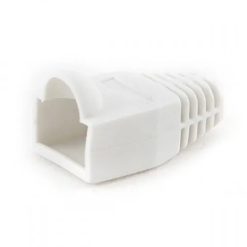 Изолирующий колпачок для RJ45 белый, D-6 мм, 100шт Netko