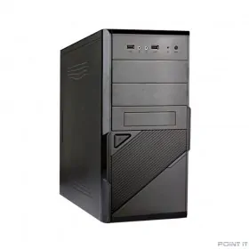Exegate EX284022RUS Корпус Minitower BA-201 Black, mATX, &lt;без БП&gt;, 2*USB, Audio