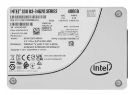 SSD жесткий диск SATA2.5&quot; 480GB TLC D3-S4620 SSDSC2KG480GZ01 INTEL