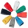 Изолирующий колпачок для RJ45 красный, D-6 мм, 100шт. Netko