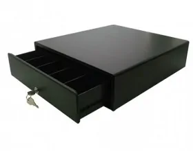 Денежный ящик АТОЛ SB-330-B черный, 330*380*90, механический