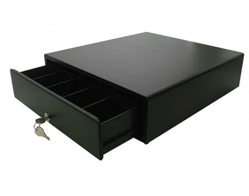 Денежный ящик АТОЛ SB-330-B черный, 330*380*90, механический
