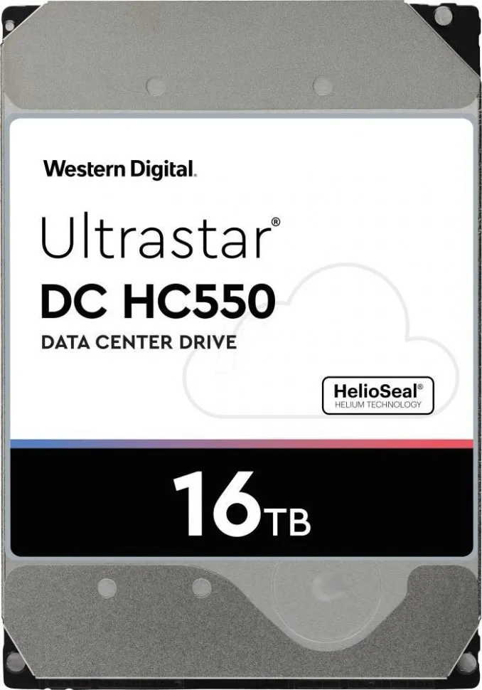 Жесткий диск SATA 16TB 7200RPM 6GB/S 512MB DC HC550 WUH721816ALE6L4_0F38466 WD