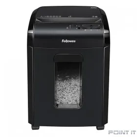 Fellowes Шредер Powershred 10M FS-4630601{DIN P-5, 2х15мм, 10лст., 19лтр., Safety Lock}, с микрорезкой 
