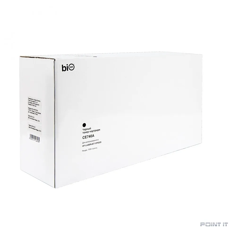 Bion CE740A Картридж для Hp LaserJet Color CP5225(n/dn) (7'000 стр.) Черный