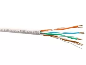 Кабель UTP4 cat.5e, одножильный, 305м, CCA, Проходит Fluke тест, серый, NETKO Optima Gold