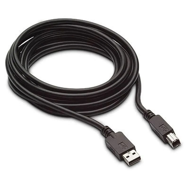 Кабель шт.USB A - шт.USB В тип 2.0 (1,5м) черный, блистер, Netko