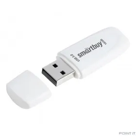 Smartbuy USB Drive 16Gb Scout White [SB016GB2SCW]