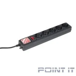 PowerCube Фильтр B, 1.9м , 5 розеток (SPG-B-6), серый