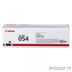 Canon Cartridge 054 HBK 3028C002  Тонер-картридж для Canon MF645Cx/MF643Cdw/MF641Cw, LBP621/623 (3100 стр.) чёрный (GR)