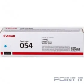 Canon Cartridge 054 HC 3027C002  Тонер-картридж для Canon i-sensys MF645Cx/MF643Cdw/MF641Cw, LBP621/623 (2300 стр.) голубой (GR)