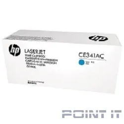 HP Картридж CE341AC 651A лазерный голубой (16000 стр) (белая корпоративная коробка)