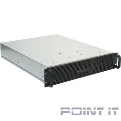 Procase B205 (B-0) Корпус 2U Rack server case, черный, без блока питания, глубина 550мм, MB 12&quot;x9.6&quot;, PSU - PS/2 only