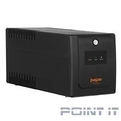 Exegate EP285601RUS ИБП ExeGate SpecialPro UNB-650.LED.AVR.EURO <650VA/360W, LED, AVR, 2 евророзетки, Black>