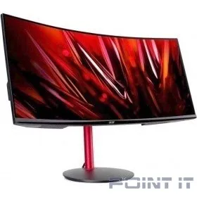 ЖК монитор ACER XZ342CUPBMIIPHX/3440x1440 21:9/144Гц/400/4000:1/1 мс/да/черный/17.9 кг UM.CX2EE.P13