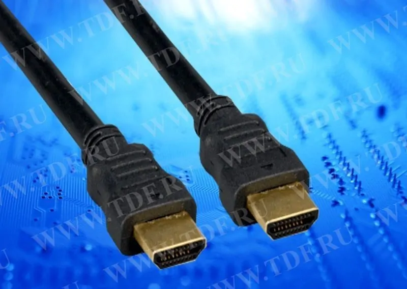 Шнур аудио-видео HDMI-HDMI 1.3 цвет: золото (5,0м) блистер (HDMI 1.3b), Netko