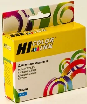 Картридж Hi-Black (HB-T0632) для Epson Stylus C67/87/CX3700/4100/4700, C