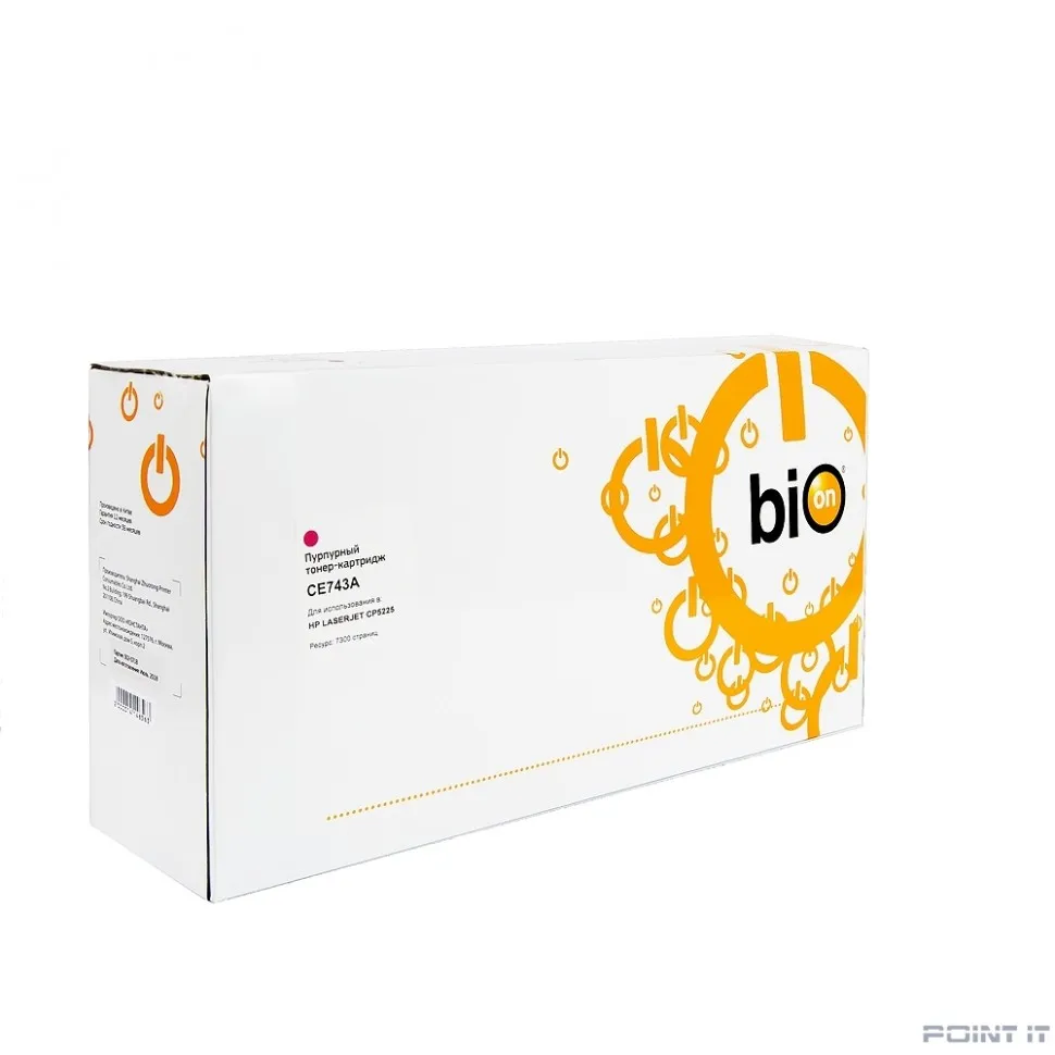 Bion CE743A Картридж для HP Color LaserJet CP5220 Professional CP5221 magenta,7 300 стр [Бион]
