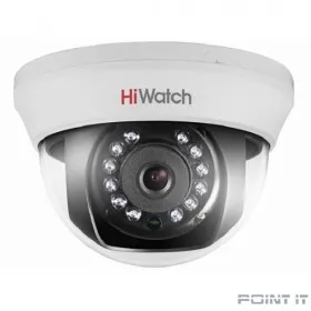 HiWatch DS-T101 (2.8 mm) Камера видеонаблюдения 2.8-2.8мм HD TVI цветная корп.:белый