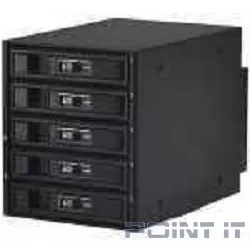 Procase L3-305-SATA3-BK {Hot-swap корзина 5 SATA3/SAS 6Gb, черный, с замком, hotswap aluminium mobie rack module (3x5,25)}