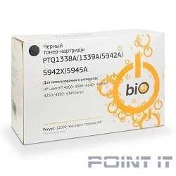 Bion PTQ1338A/1339A/5942A/5942X/5945A Картридж для HP 4200/4300/4240/4240N/4250/4350/4345 (12000стр.) [Бион]