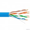 5bites Кабель US5505-305A-BL витая пара UTP / SOLID / 5E / 24AWG / CCA / PVC / BLUE / 305M