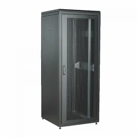  					ITK Шкаф сетевой 19 LINEA N 24U 800х800мм перф. пер. дв. задн. металл. чер.				 