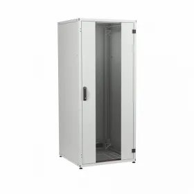  					Шкаф напольный 19, 24U, 1163х600х800мм (ВхШхГ), дверь стеклянная с одноточ. замком, сзади укороченная дверь + фальшпанель 3U с щеточным вводом, 2 пар				 