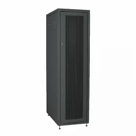  					ITK Шкаф LINEA E 42U 600х800мм двери 2шт перф. и метал. чер.				 