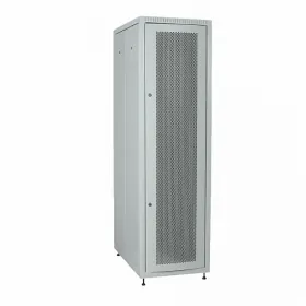  					ITK Шкаф LINEA E 42U 600х800мм двери 2шт перф. и метал. сер.				 